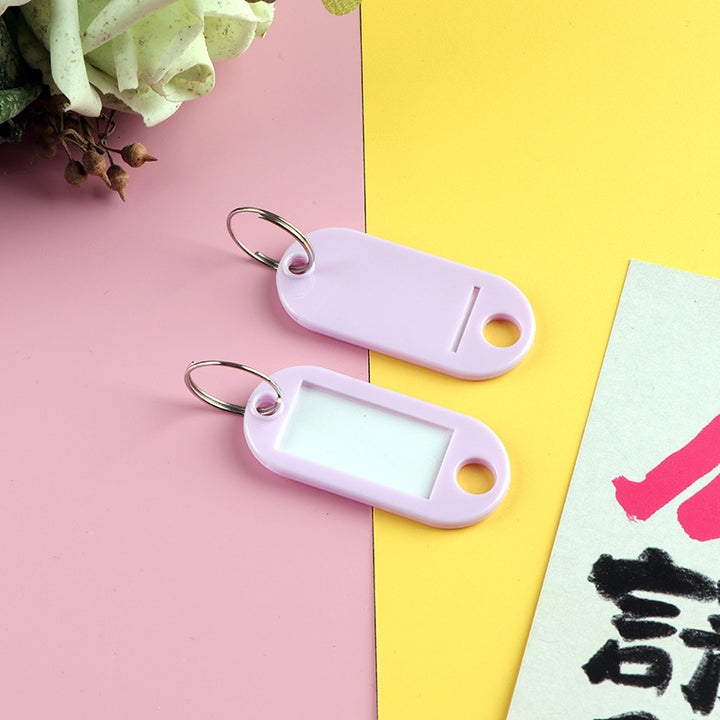Unisex Label Tag with Clear View Window Bowlift