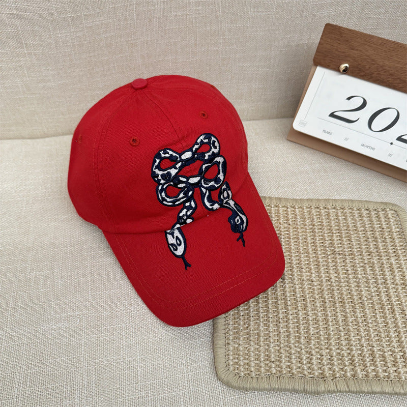 Women's Embroidered Graphic Baseball Cap Bowlift