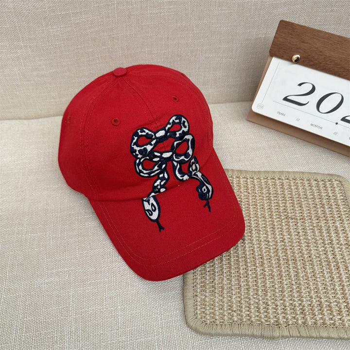 Women's Embroidered Graphic Baseball Cap Bowlift