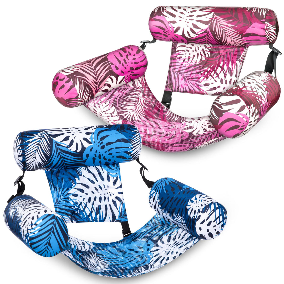 Women Portable Beach Lounge Chair with Neck Support Bowlift