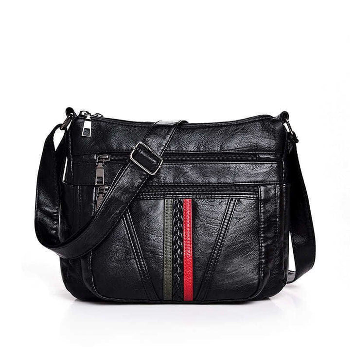 Shoulder bag made of high-quality artificial leather with various compartments Bowlift