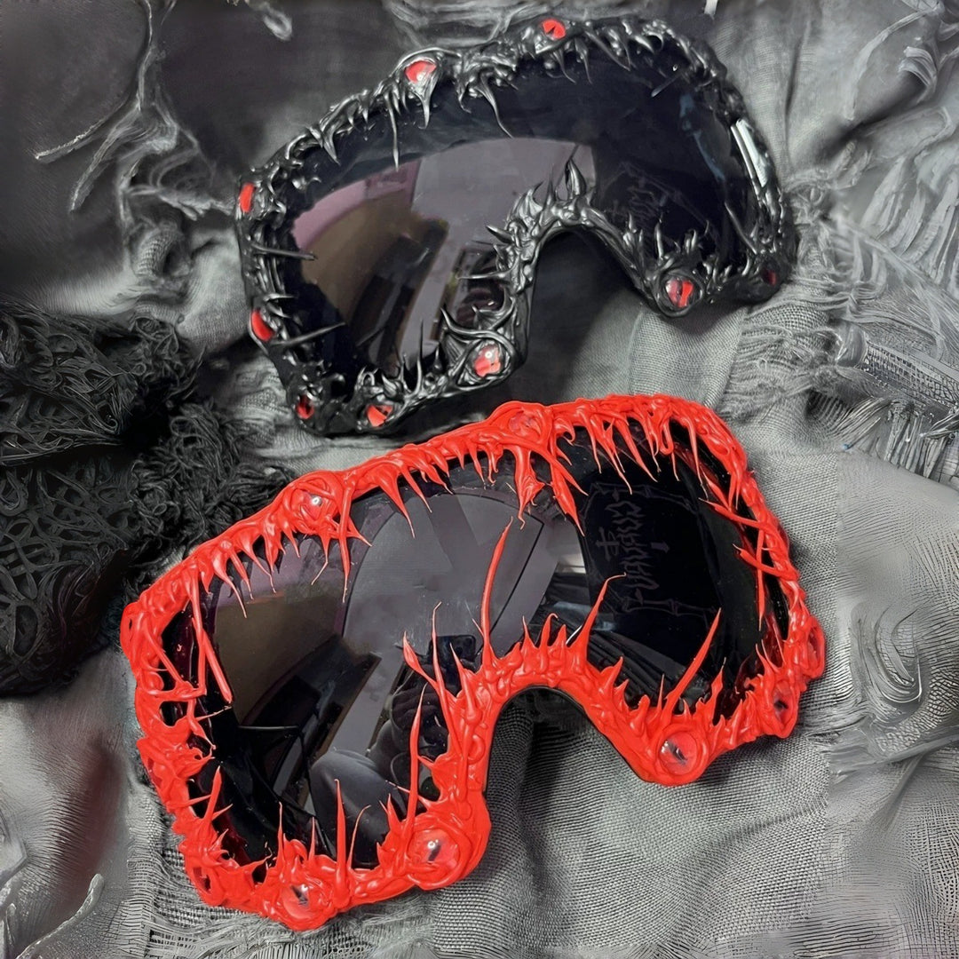 Ladies futuristic sports sunglasses with creative design Bowlift