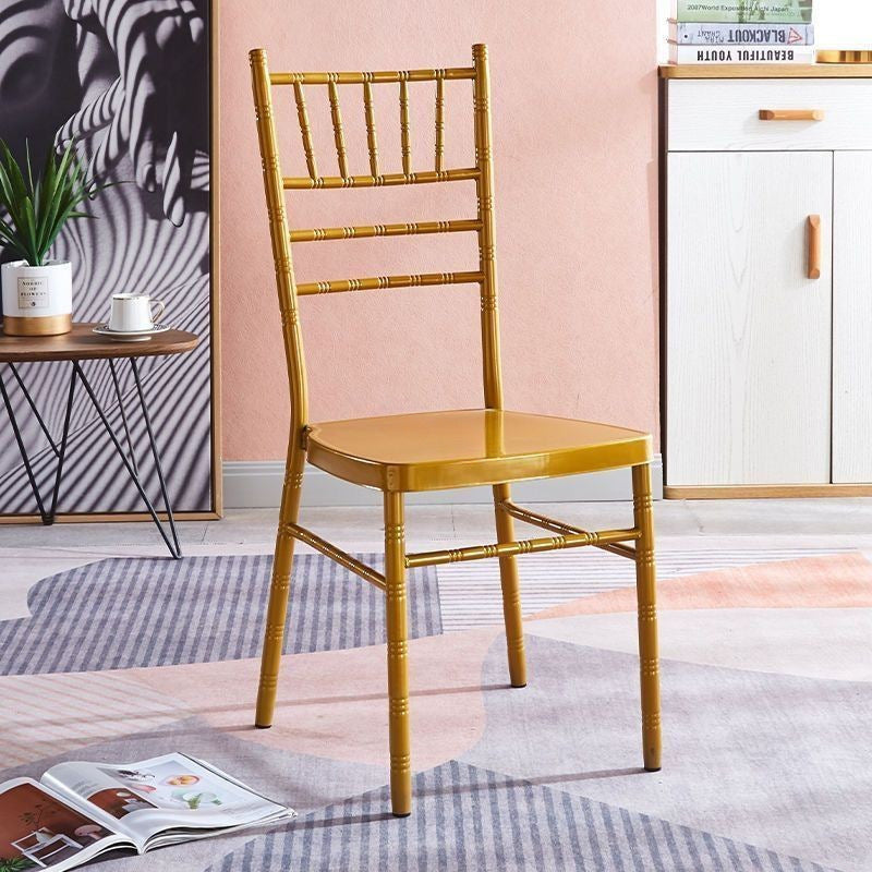 Chic Cross-Back Dining Chair Bowlift