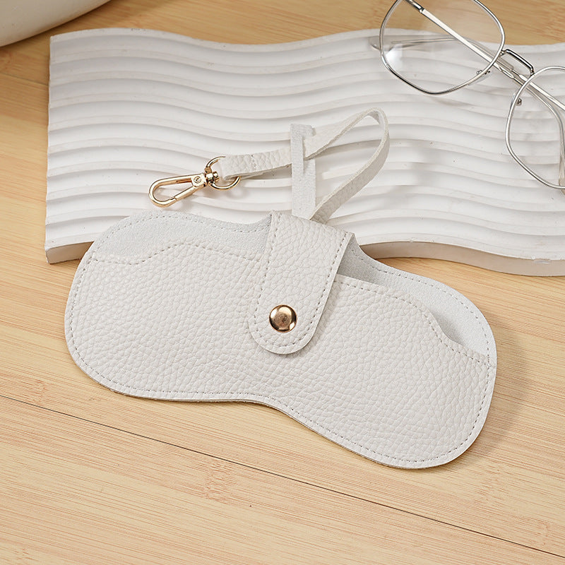 Leather Zippered Glasses Case Bowlift