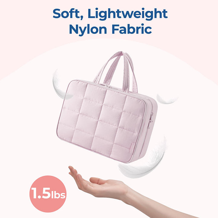 Jewelry organizer bag with multiple compartments Bowlift