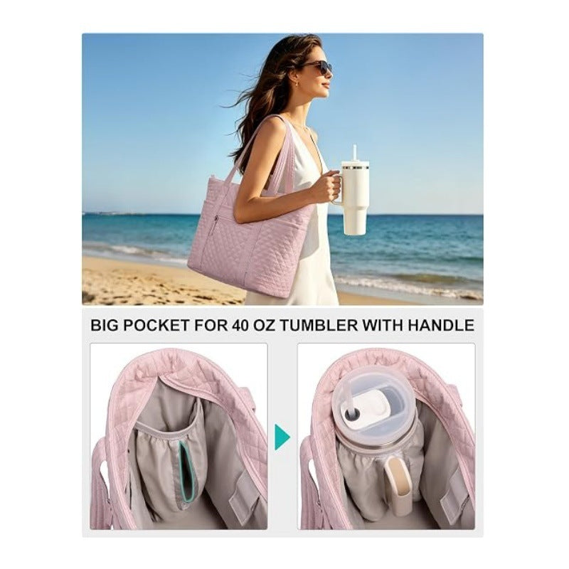 Practical tote bag with removable organizer Bowlift
