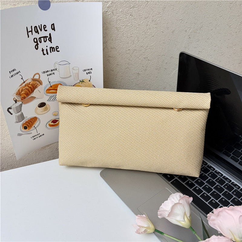 WoElegant Textured Clutch Bowlift