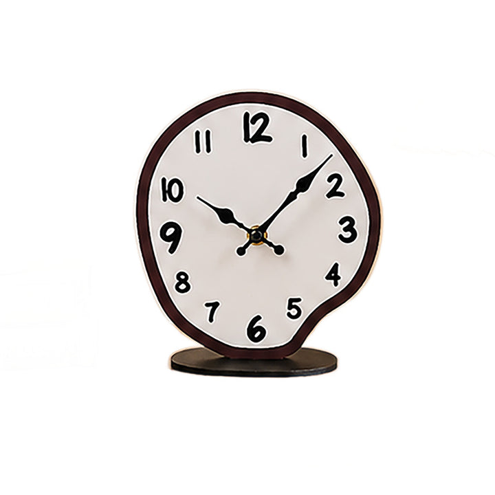 Quirky Surrealist Tabletop Decorative Alarm Clock Bowlift