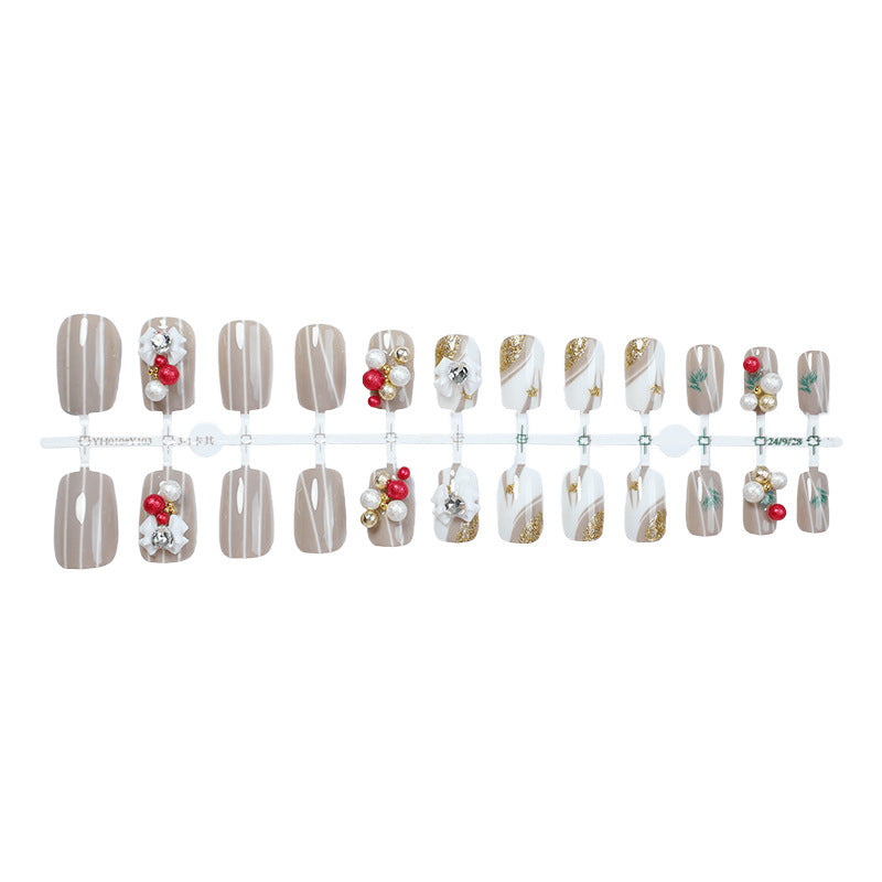 Decorative Press-On Nail Art Kit Bowlift