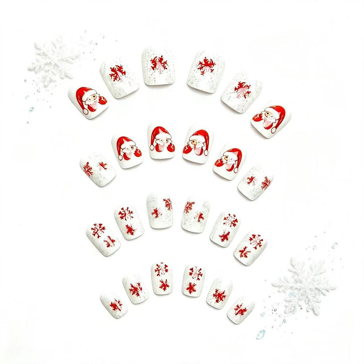 Festive Holiday Themed Nail Art Bowlift