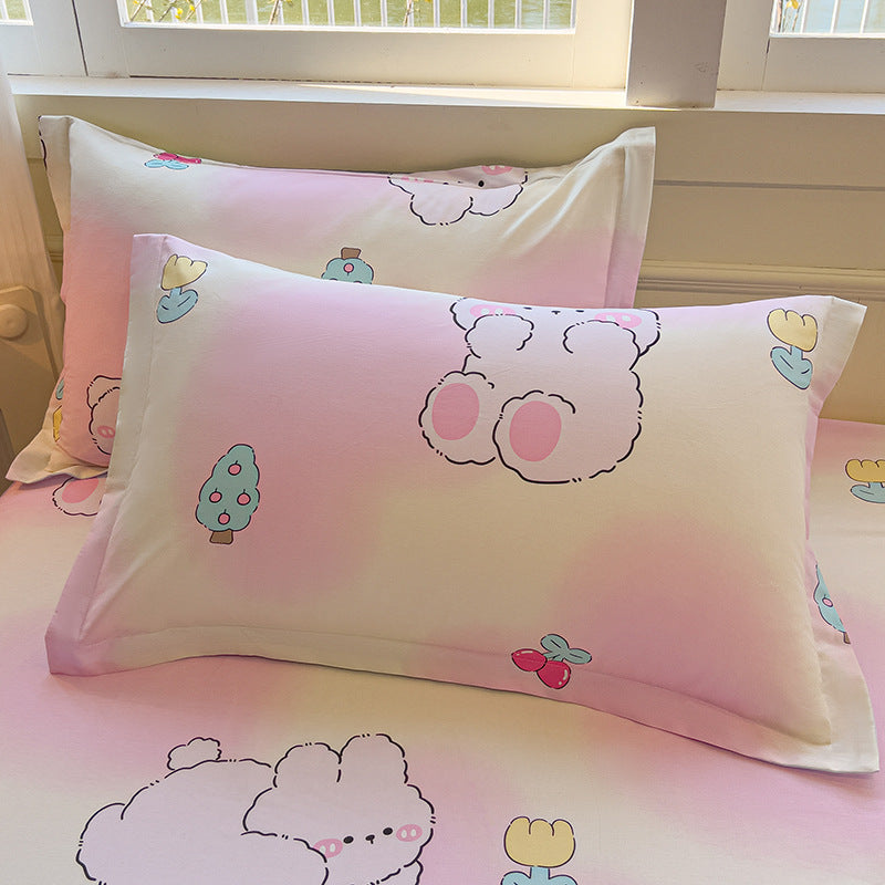 Cartoon-Themed Decorative Pillow Set