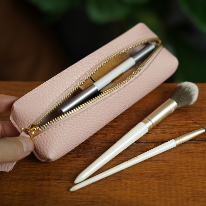 Elegant Leather Pencil Case Bowlift