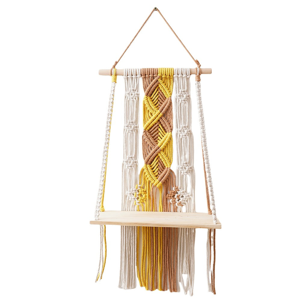 Decorative Macramé Shelf Bowlift