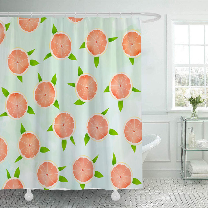 Decorative Bathroom Shower Curtain Bowlift
