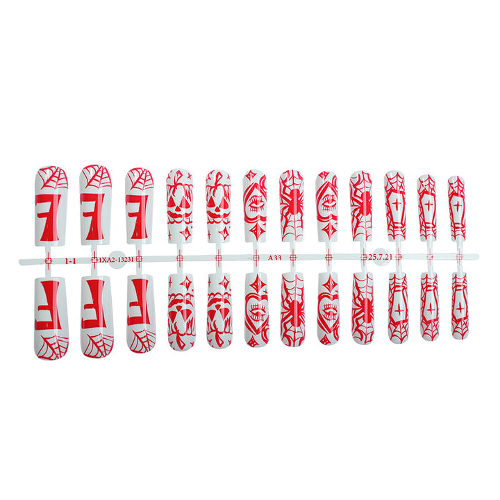 Themed Press-On Nail Art Set Bowlift