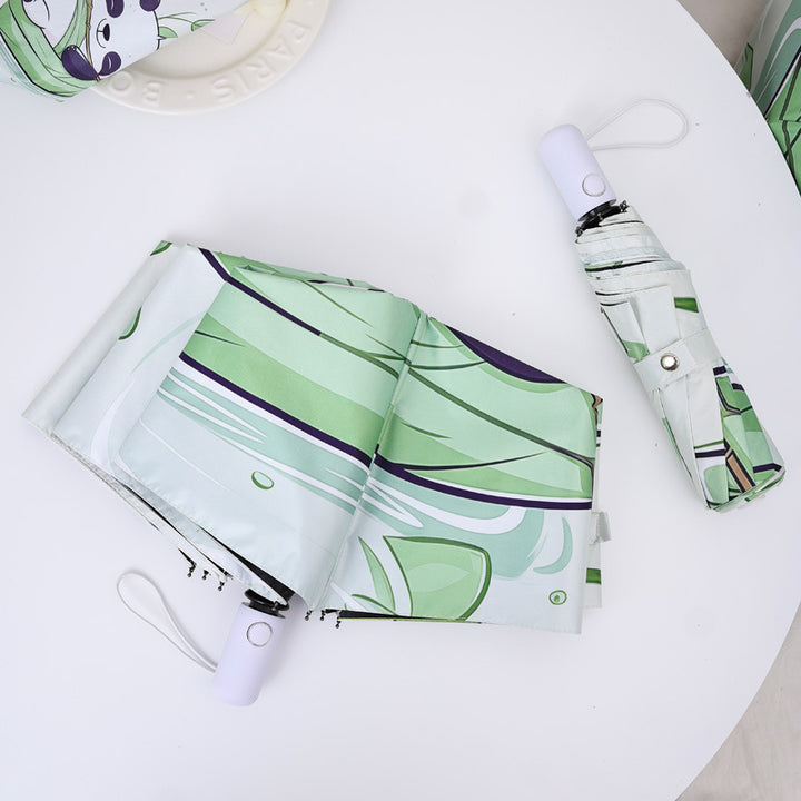 Women’s creative folding umbrella with playful motif Bowlift