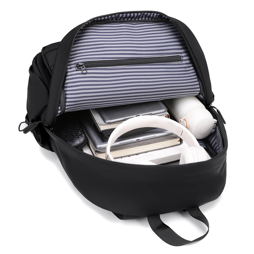 Versatile Tech-Enhanced Backpack Bowlift