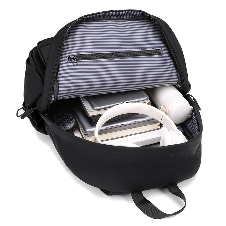 Versatile Tech-Enhanced Backpack Bowlift