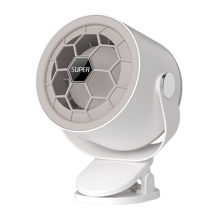 Unisex Clip-On Portable Air Circulation Fan Bowlift