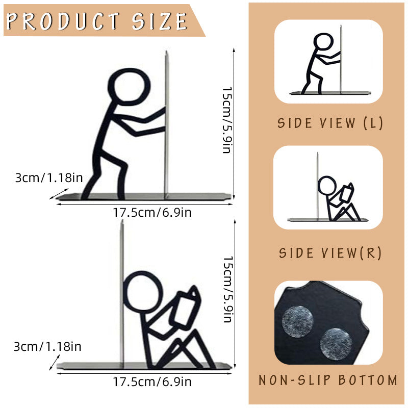 Creative Yoga Posture Bookends