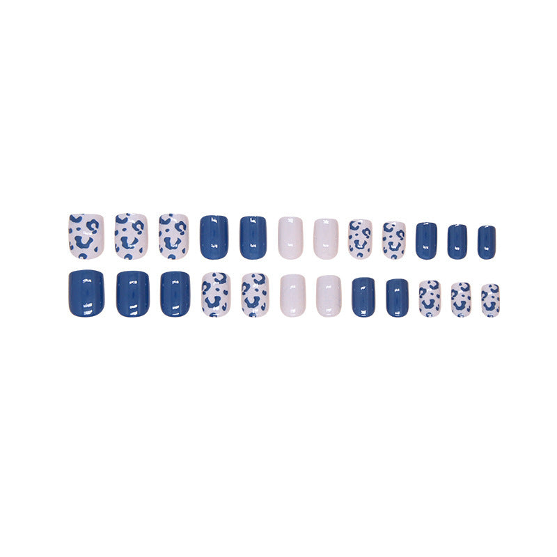 Artistic Leopard Print Nail Art Tips Bowlift