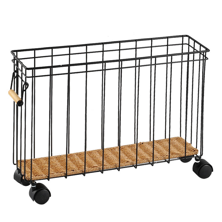 Unisex Modern Storage Basket with Wheels Bowlift