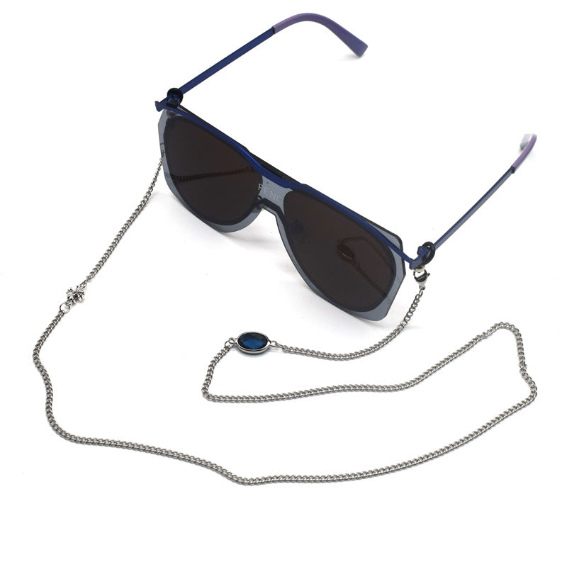 Elegant Gemstone Eyewear Chain Bowlift