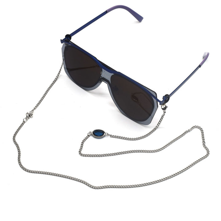 Elegant Gemstone Eyewear Chain Bowlift