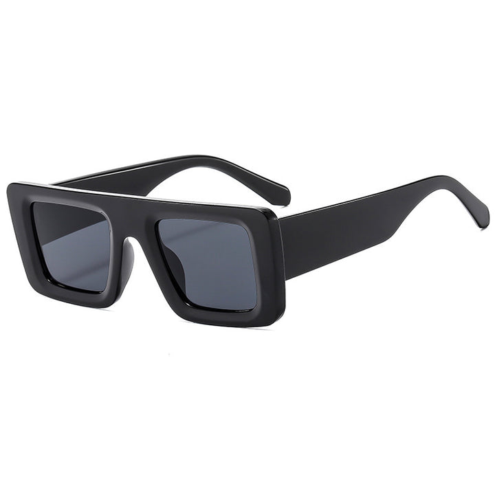 Women's Fashion Square Sunglasses with Extra Wide Frame Bowlift