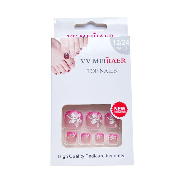 Creative Themed Press-On Nail Set Bowlift