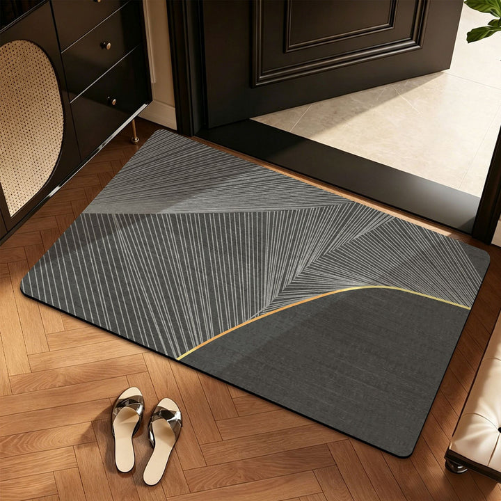 Geometric Abstract Bath Mat Bowlift