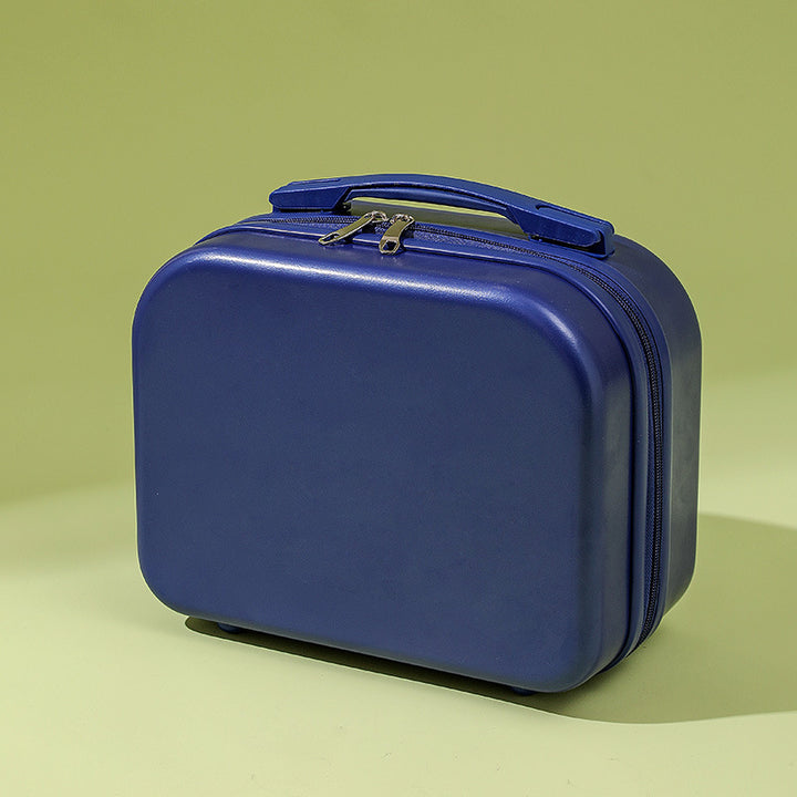 compact hard-shell cosmetic and travel vanity case with dual top handles Bowlift