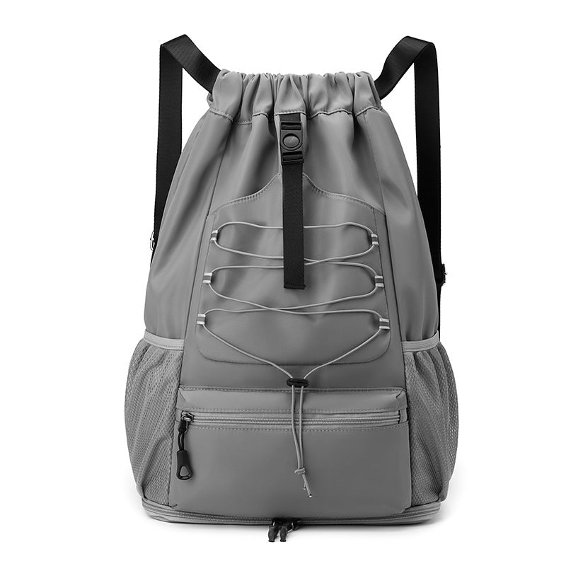 Lightweight Drawstring Sports Backpack Bowlift