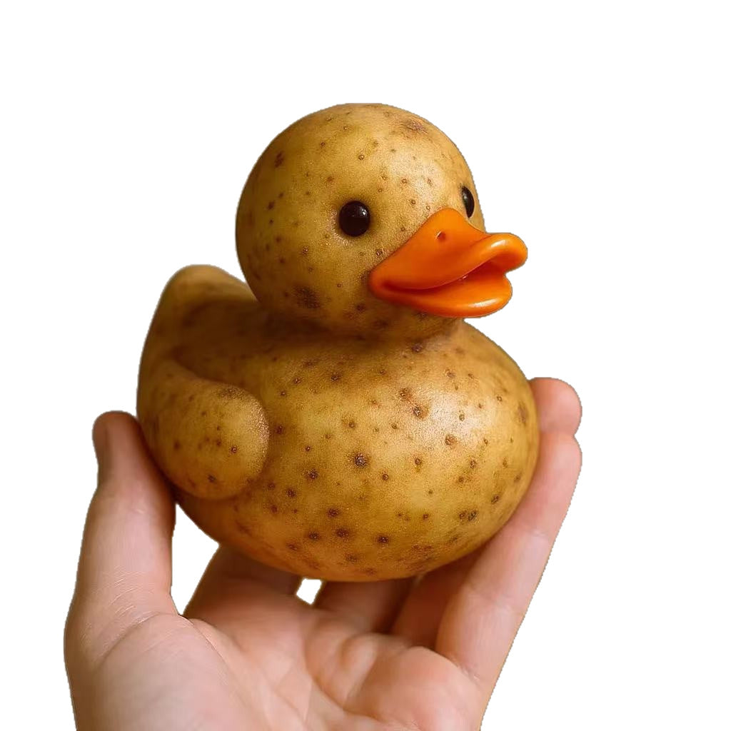 Funny Decor Rubber Duck with Sprinkles Bowlift