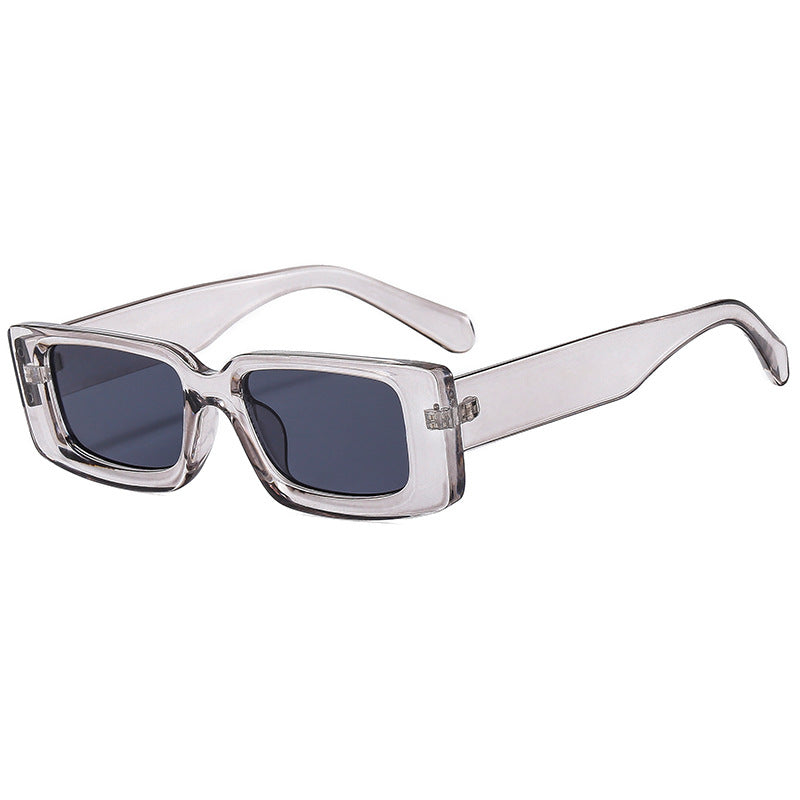 Women's fashionable sunglasses with trendy transparent frame and sporty design Bowlift