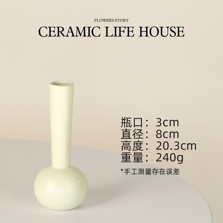 Minimalistic Zen Ceramic Vase