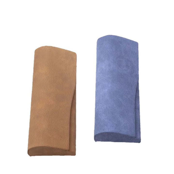 Suede Hard-Shell Foldable Glasses Case Bowlift