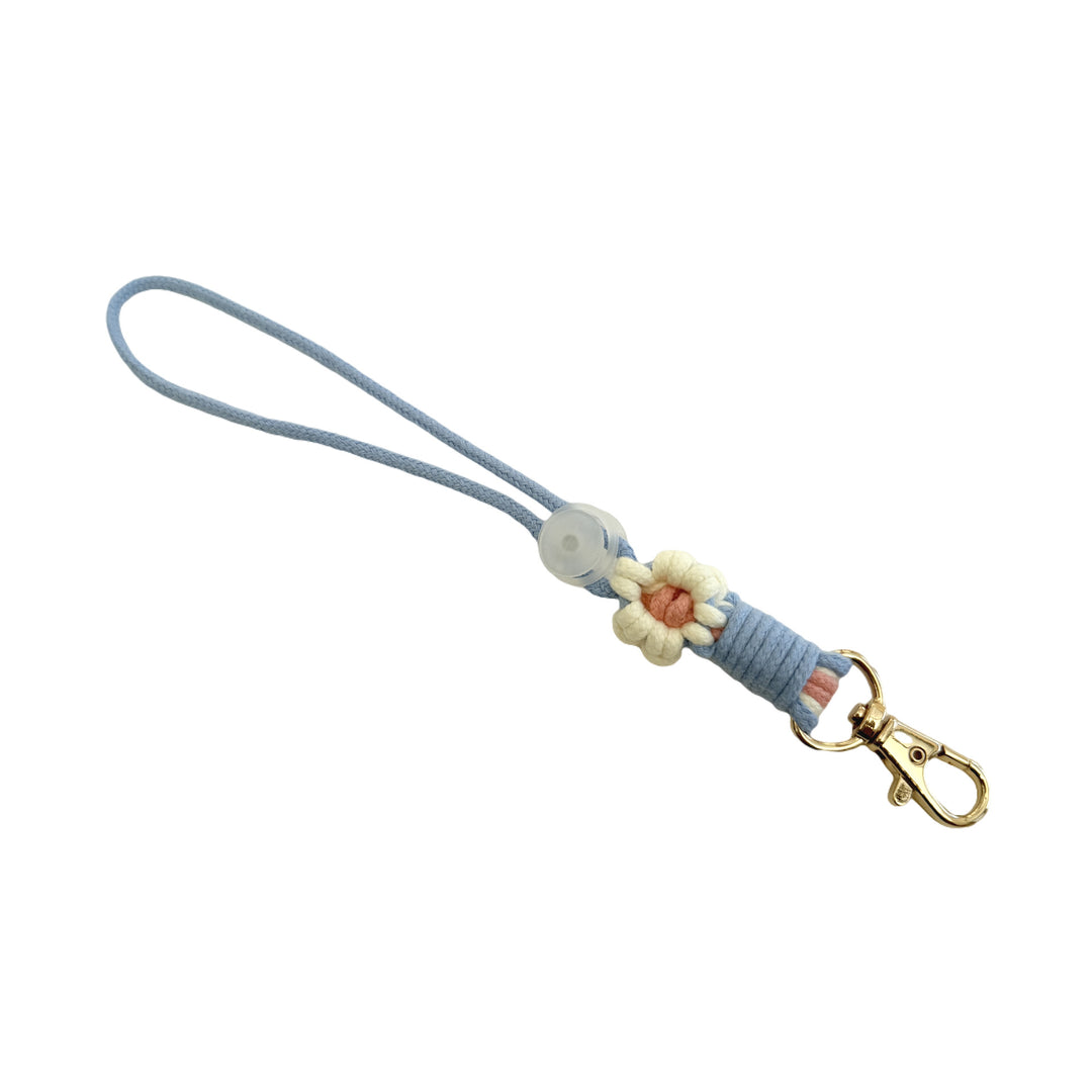 Floral Macrame Keychain Holder Bowlift