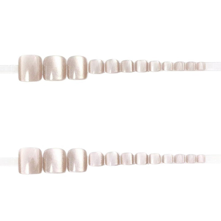Elegant Foot Art Nails Bowlift