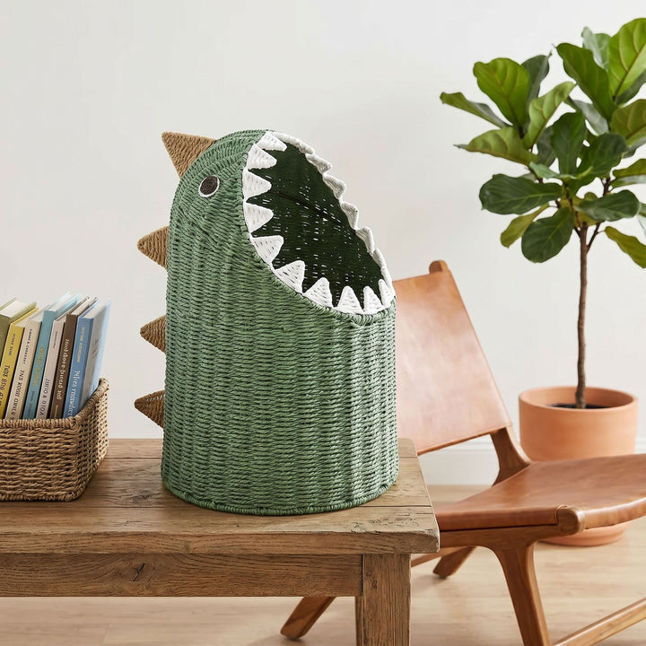Animal-shaped toy basket Bowlift