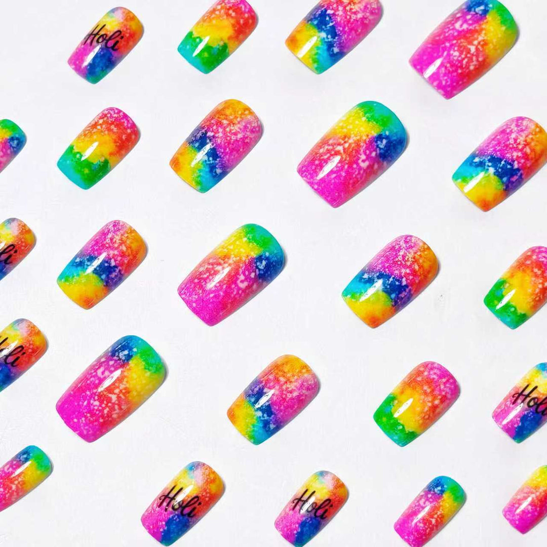 Creative Art Nails with Spectacular Gradient Bowlift