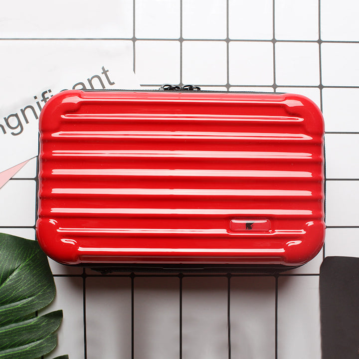 Unisex Slim Hard Shell Cosmetic Storage Case Bowlift