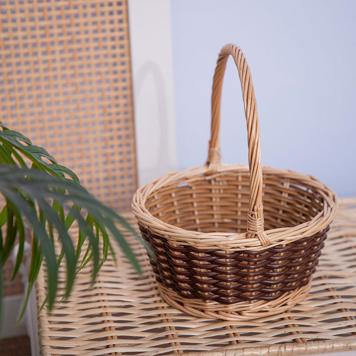 Decorative Woven Basket Bowlift