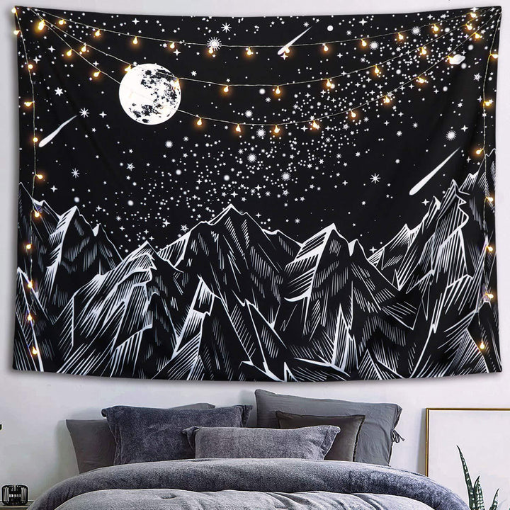 Celestial Mountains Wall Tapestry