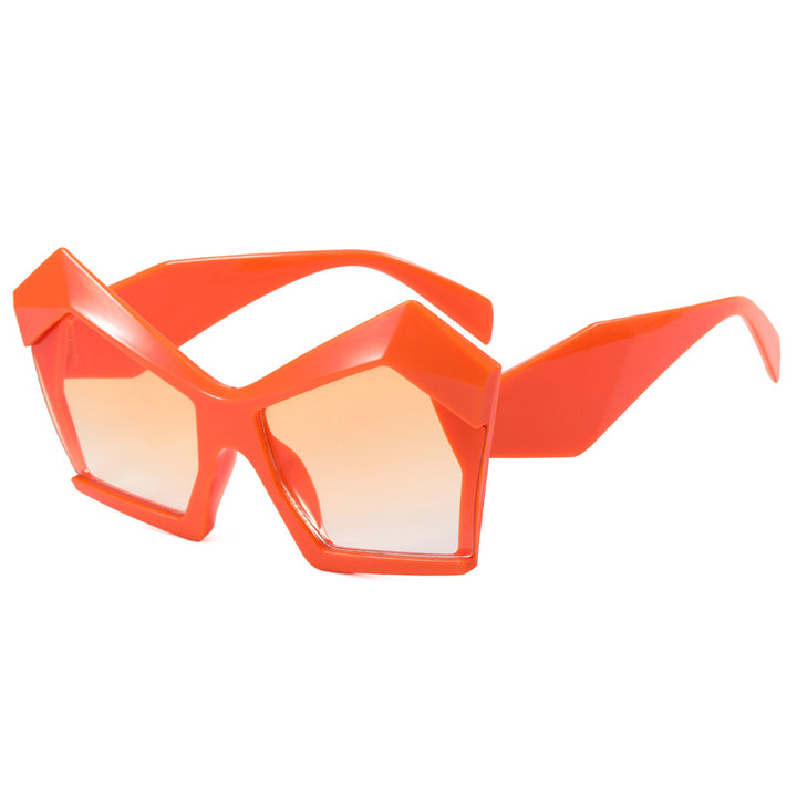 Ladies geometric designer glasses Bowlift