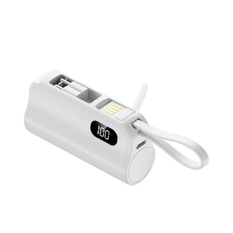 Mini Power bank with fast charging connection and versatile functions Bowlift