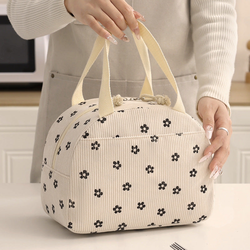 Insulated Floral Print Lunch Bag Bowlift