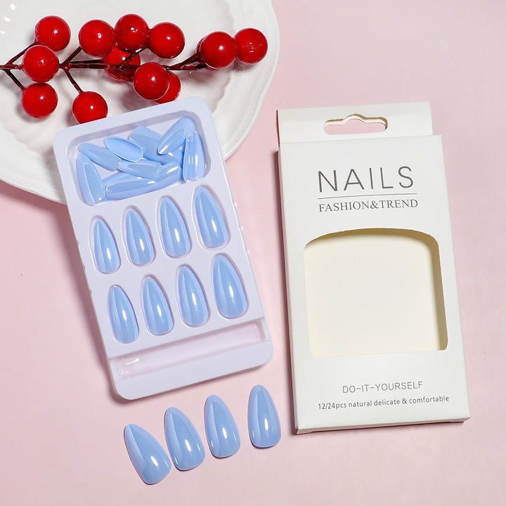 Glossy Faux Nail Set Bowlift