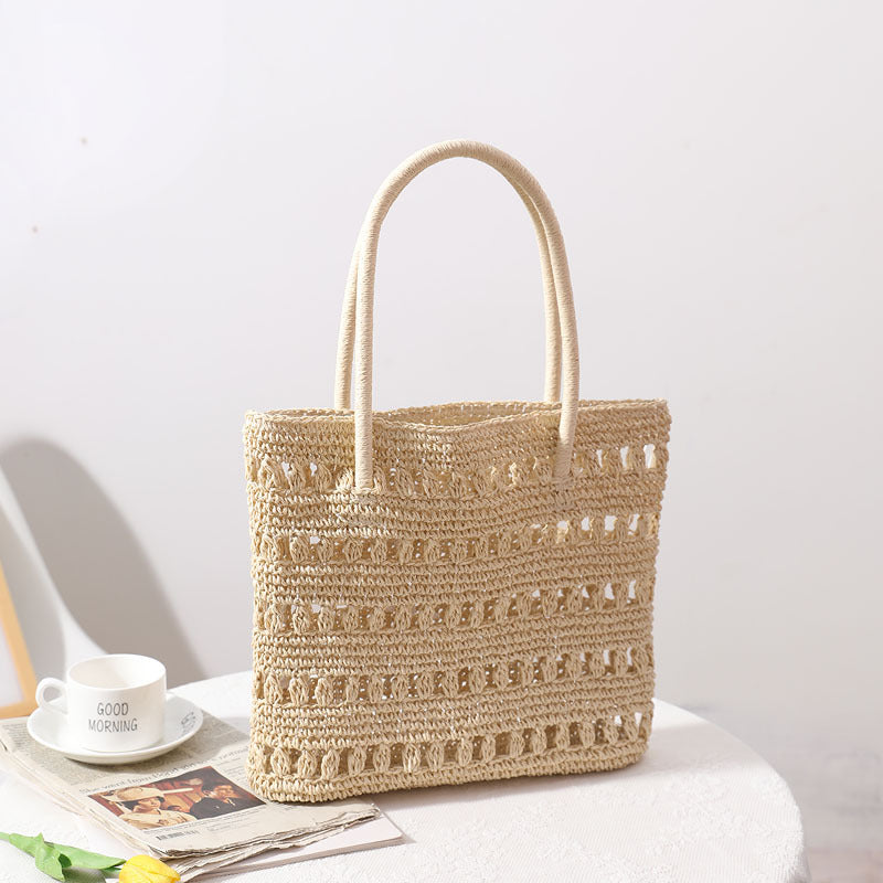 Stylish rattan shopper bag Bowlift