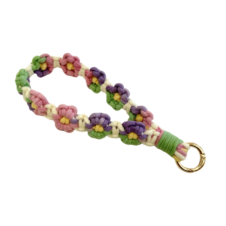 Handcrafted Macrame Keychain Holder Bowlift